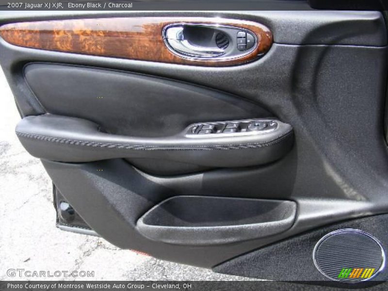 Ebony Black / Charcoal 2007 Jaguar XJ XJR