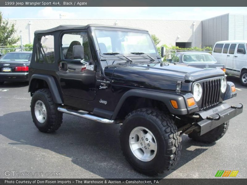 Black / Agate 1999 Jeep Wrangler Sport 4x4