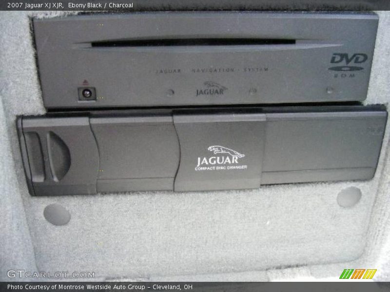 Ebony Black / Charcoal 2007 Jaguar XJ XJR