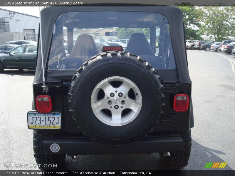 Black / Agate 1999 Jeep Wrangler Sport 4x4