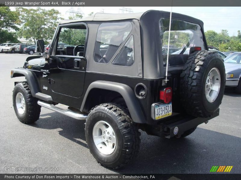 Black / Agate 1999 Jeep Wrangler Sport 4x4