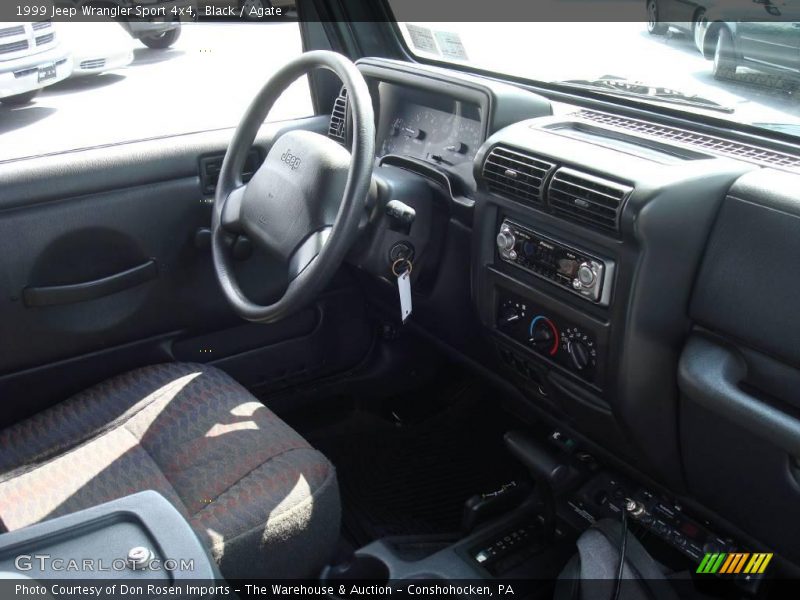 Black / Agate 1999 Jeep Wrangler Sport 4x4