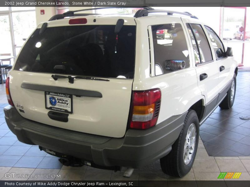 Stone White / Dark Slate Gray 2002 Jeep Grand Cherokee Laredo