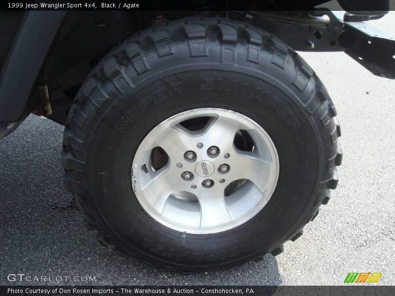 Black / Agate 1999 Jeep Wrangler Sport 4x4