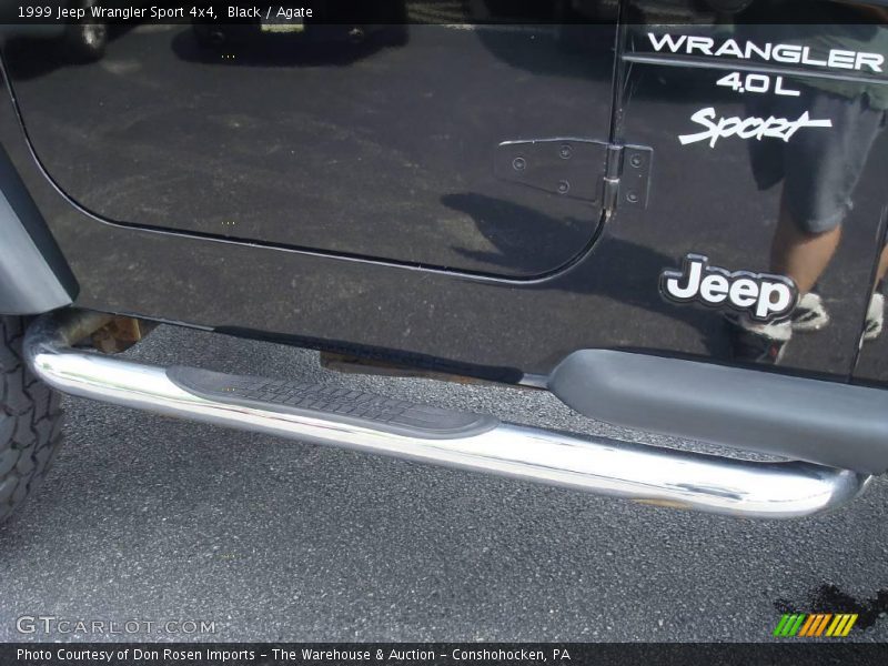 Black / Agate 1999 Jeep Wrangler Sport 4x4