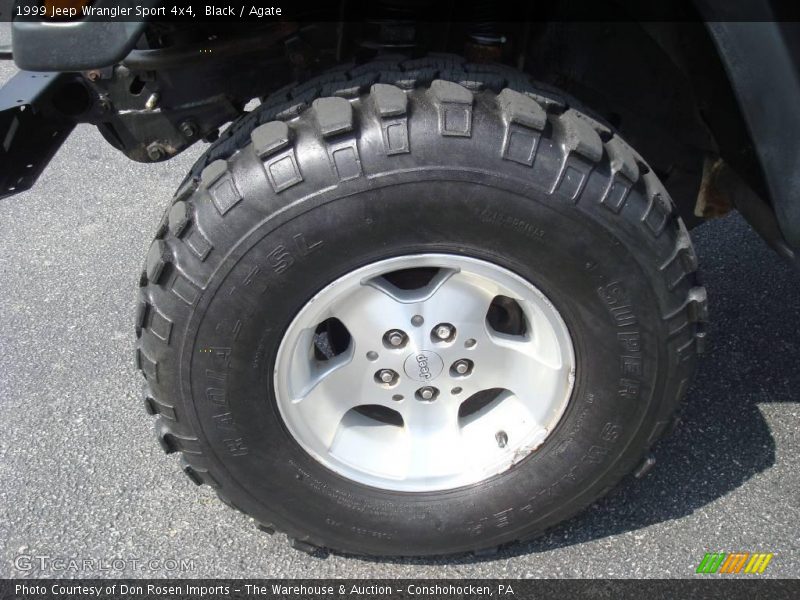 Black / Agate 1999 Jeep Wrangler Sport 4x4