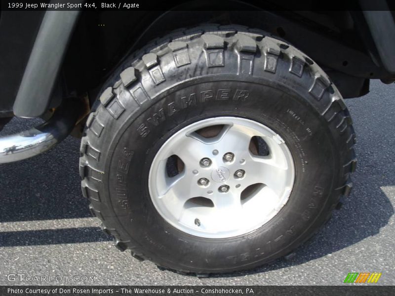 Black / Agate 1999 Jeep Wrangler Sport 4x4