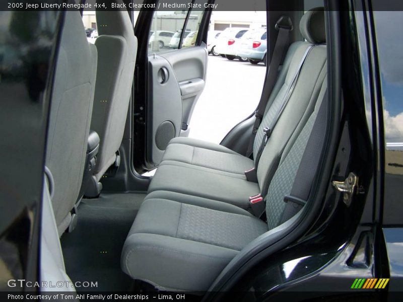Black Clearcoat / Medium Slate Gray 2005 Jeep Liberty Renegade 4x4