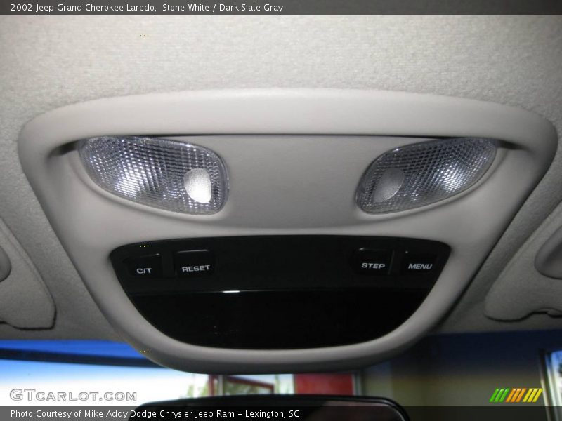 Stone White / Dark Slate Gray 2002 Jeep Grand Cherokee Laredo