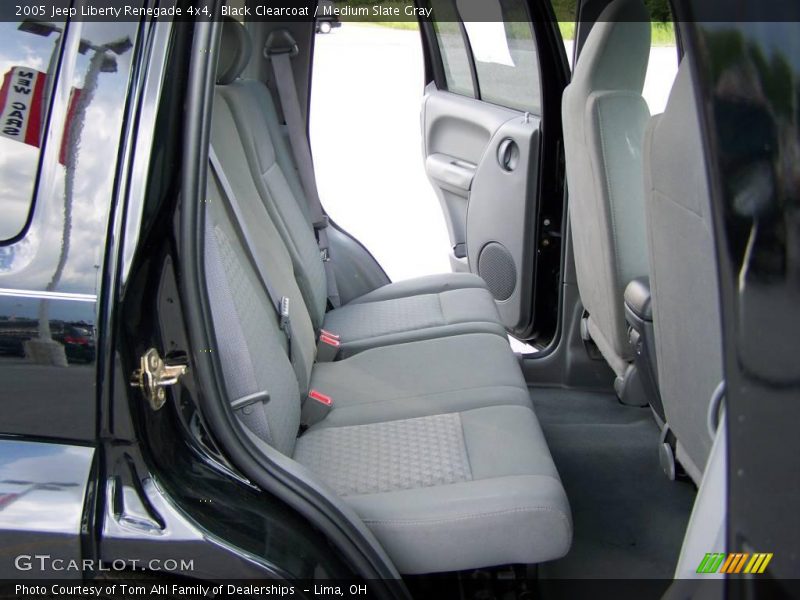 Black Clearcoat / Medium Slate Gray 2005 Jeep Liberty Renegade 4x4