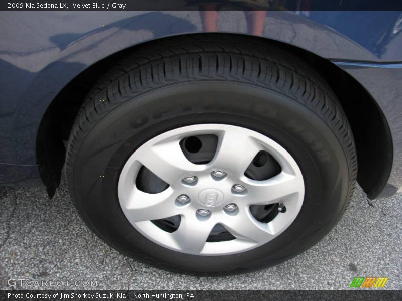 Velvet Blue / Gray 2009 Kia Sedona LX