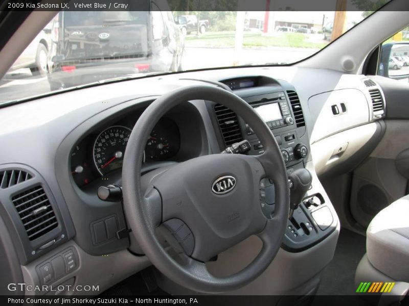 Velvet Blue / Gray 2009 Kia Sedona LX