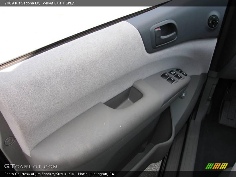 Velvet Blue / Gray 2009 Kia Sedona LX