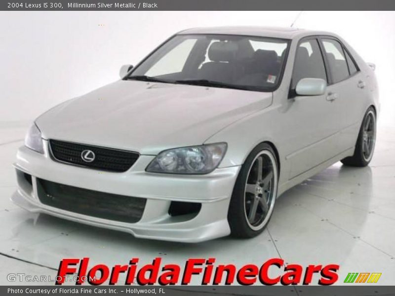 Millinnium Silver Metallic / Black 2004 Lexus IS 300