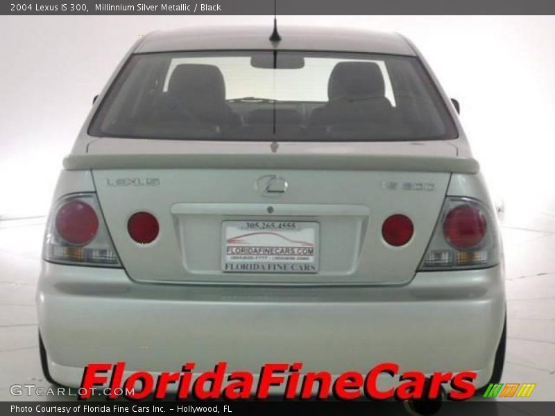 Millinnium Silver Metallic / Black 2004 Lexus IS 300