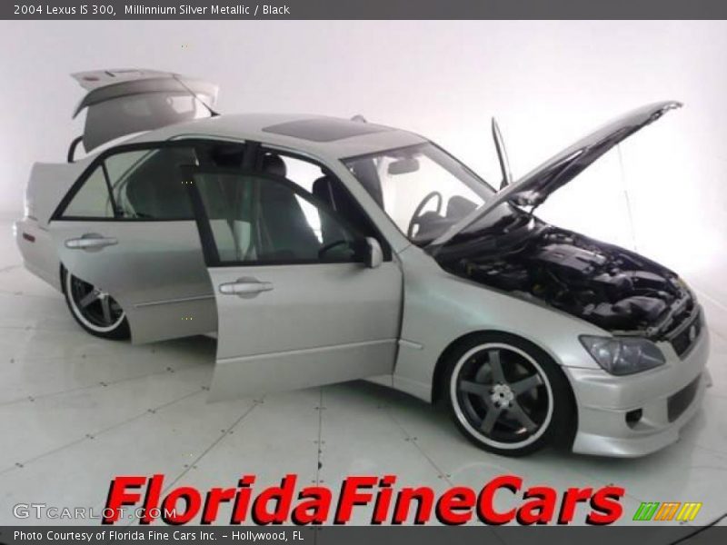 Millinnium Silver Metallic / Black 2004 Lexus IS 300