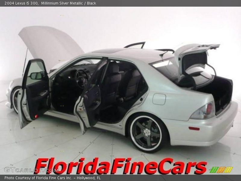 Millinnium Silver Metallic / Black 2004 Lexus IS 300