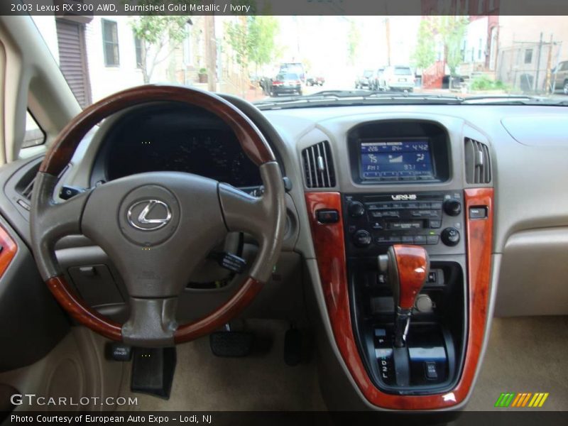 Burnished Gold Metallic / Ivory 2003 Lexus RX 300 AWD