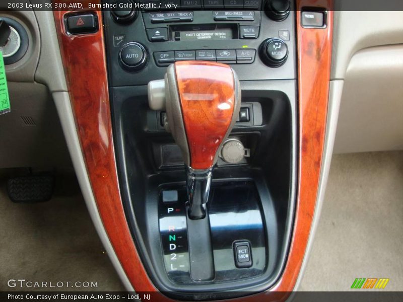 Burnished Gold Metallic / Ivory 2003 Lexus RX 300 AWD