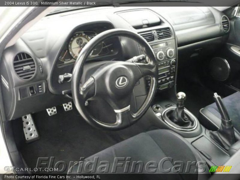 Millinnium Silver Metallic / Black 2004 Lexus IS 300