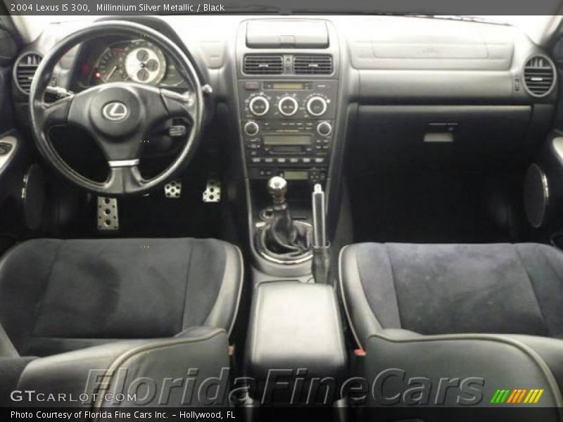 Millinnium Silver Metallic / Black 2004 Lexus IS 300