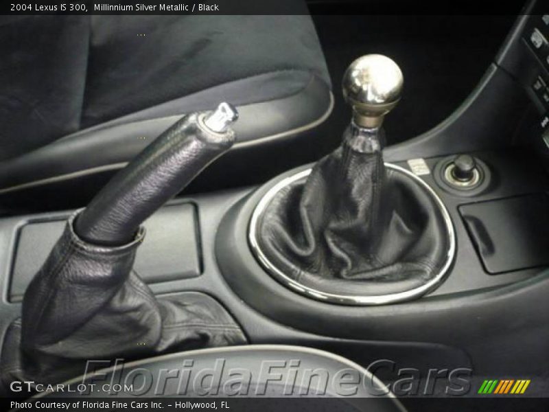 Millinnium Silver Metallic / Black 2004 Lexus IS 300