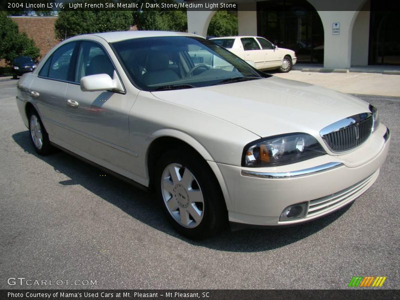 Light French Silk Metallic / Dark Stone/Medium Light Stone 2004 Lincoln LS V6