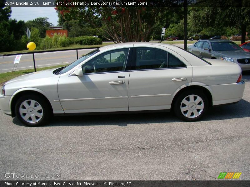 Light French Silk Metallic / Dark Stone/Medium Light Stone 2004 Lincoln LS V6