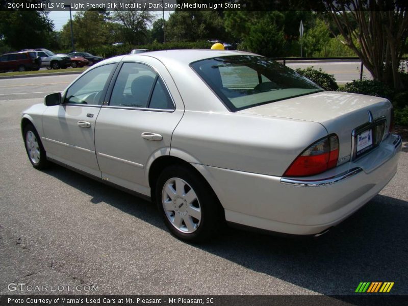 Light French Silk Metallic / Dark Stone/Medium Light Stone 2004 Lincoln LS V6