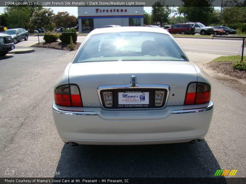 Light French Silk Metallic / Dark Stone/Medium Light Stone 2004 Lincoln LS V6