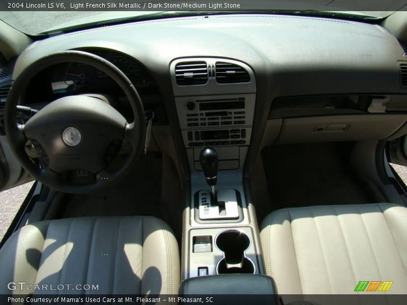 Light French Silk Metallic / Dark Stone/Medium Light Stone 2004 Lincoln LS V6