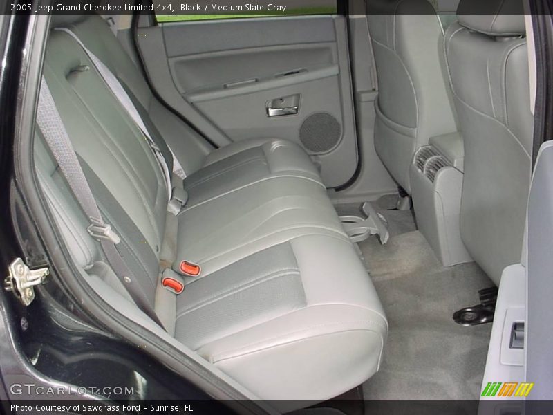 Black / Medium Slate Gray 2005 Jeep Grand Cherokee Limited 4x4