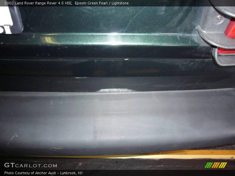 Epsom Green Pearl / Lightstone 2002 Land Rover Range Rover 4.6 HSE