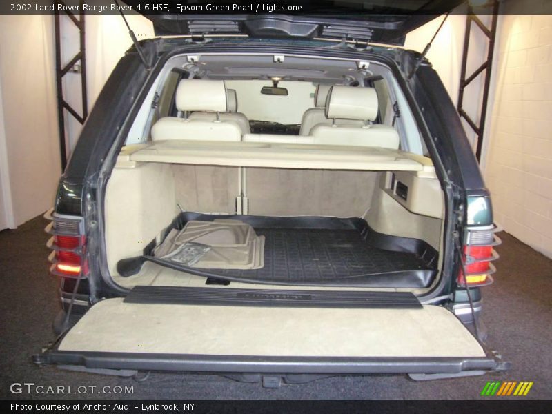 Epsom Green Pearl / Lightstone 2002 Land Rover Range Rover 4.6 HSE