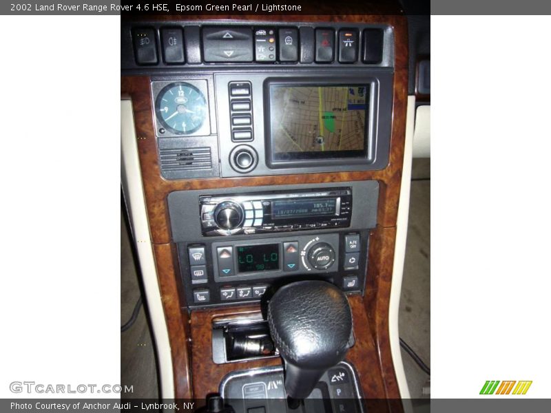 Epsom Green Pearl / Lightstone 2002 Land Rover Range Rover 4.6 HSE