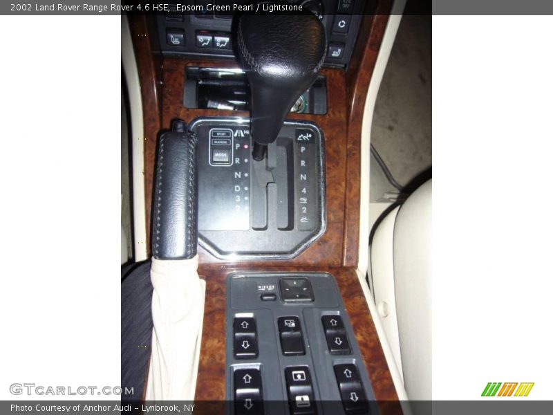 Epsom Green Pearl / Lightstone 2002 Land Rover Range Rover 4.6 HSE