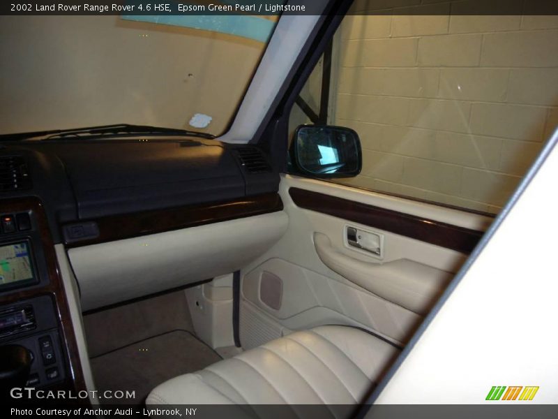 Epsom Green Pearl / Lightstone 2002 Land Rover Range Rover 4.6 HSE