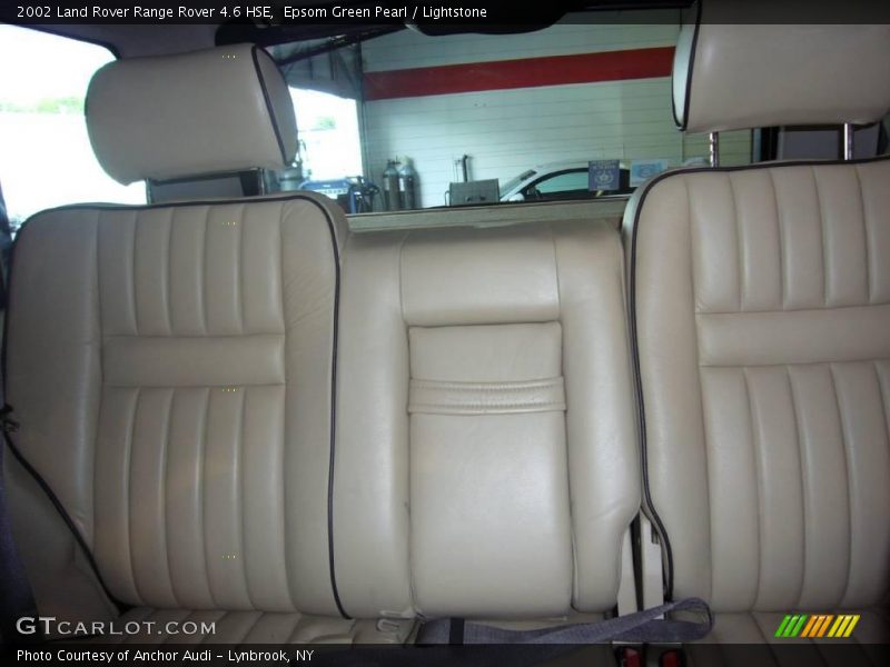 Epsom Green Pearl / Lightstone 2002 Land Rover Range Rover 4.6 HSE