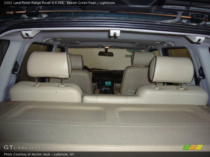 Epsom Green Pearl / Lightstone 2002 Land Rover Range Rover 4.6 HSE