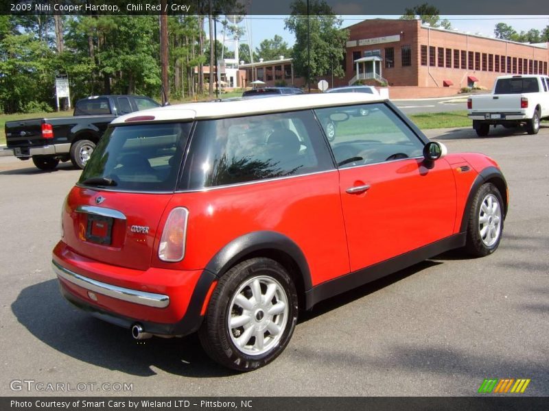 Chili Red / Grey 2003 Mini Cooper Hardtop