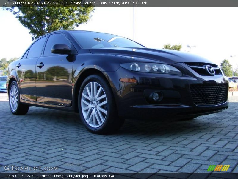 Dark Cherry Metallic / Black 2006 Mazda MAZDA6 MAZDASPEED6 Grand Touring