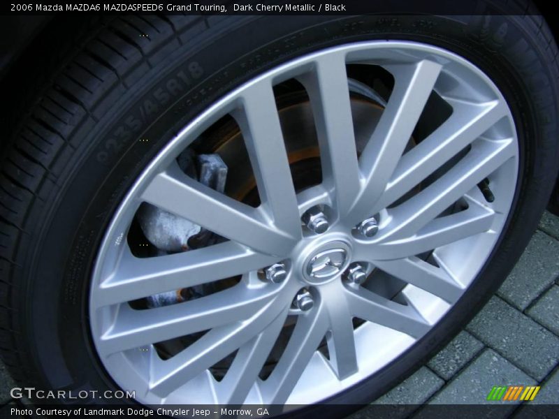 Dark Cherry Metallic / Black 2006 Mazda MAZDA6 MAZDASPEED6 Grand Touring