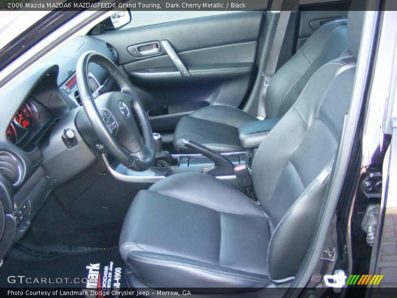 Dark Cherry Metallic / Black 2006 Mazda MAZDA6 MAZDASPEED6 Grand Touring