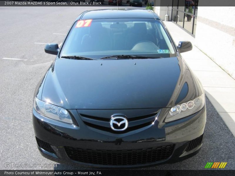 Onyx Black / Black 2007 Mazda MAZDA6 s Sport Sedan