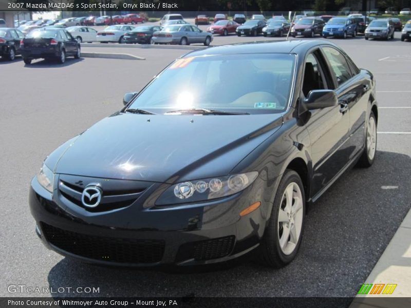 Onyx Black / Black 2007 Mazda MAZDA6 s Sport Sedan