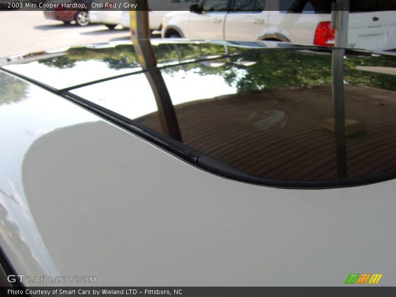 Chili Red / Grey 2003 Mini Cooper Hardtop