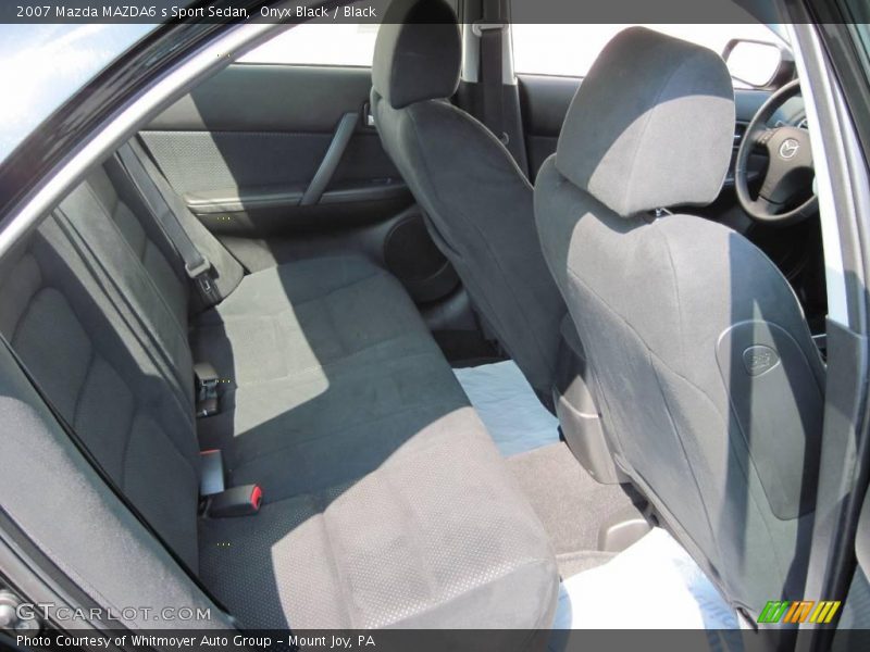 Onyx Black / Black 2007 Mazda MAZDA6 s Sport Sedan