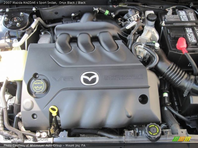 Onyx Black / Black 2007 Mazda MAZDA6 s Sport Sedan
