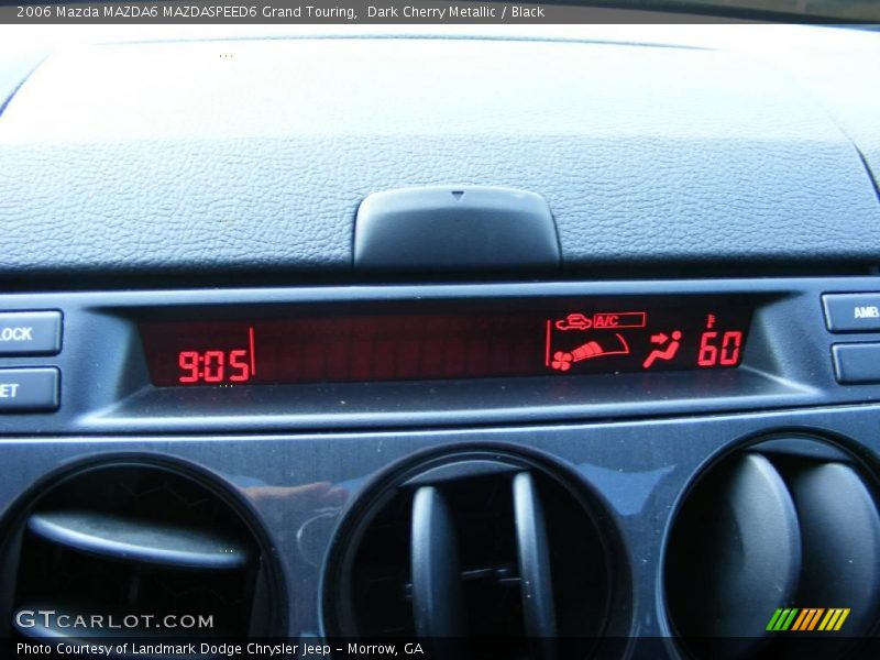 Dark Cherry Metallic / Black 2006 Mazda MAZDA6 MAZDASPEED6 Grand Touring