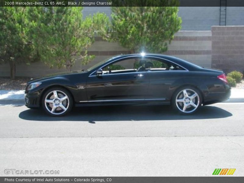 Black / designo Charcoal 2008 Mercedes-Benz CL 65 AMG